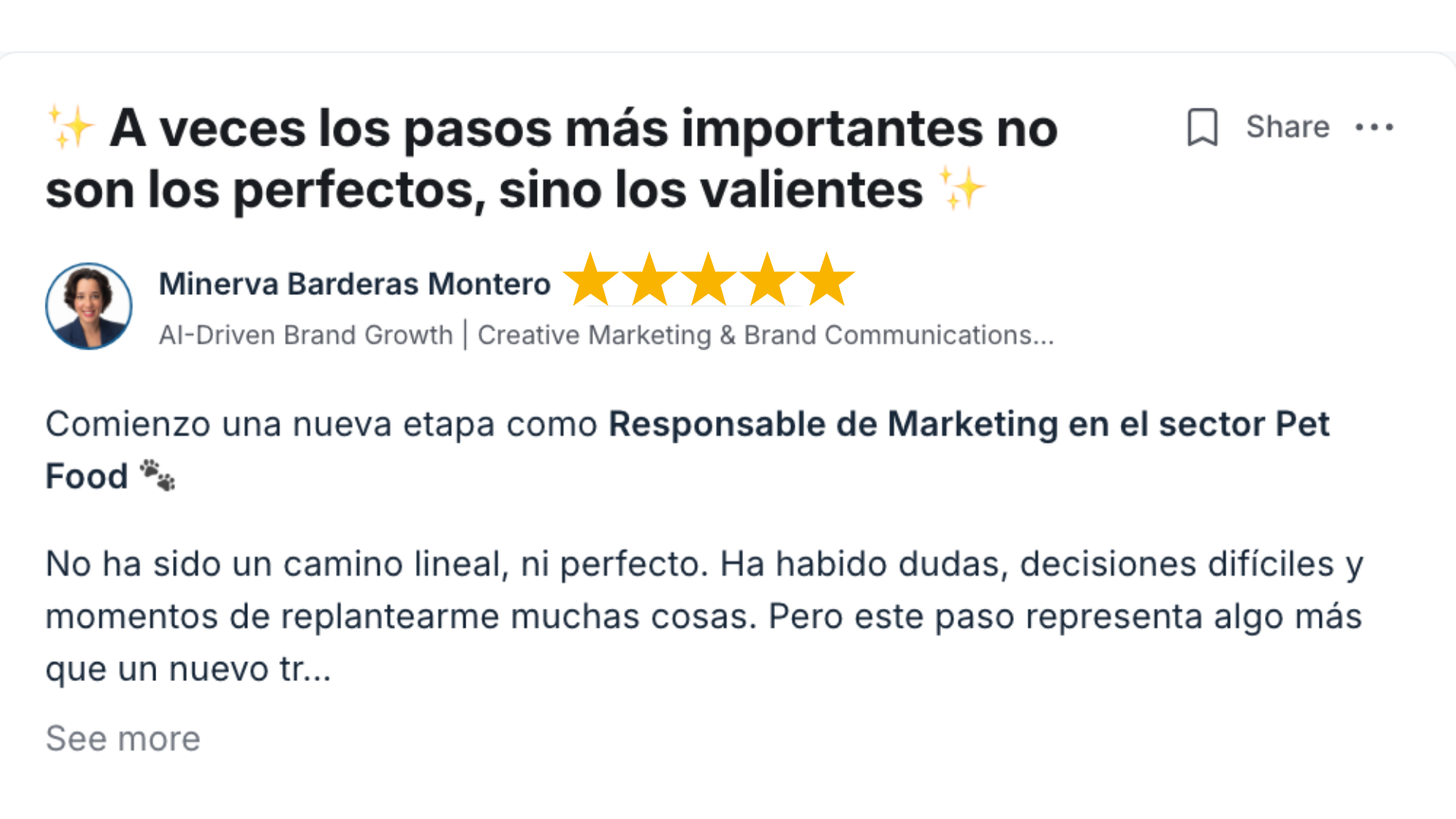 Testimonio de alumna de Talma Academy